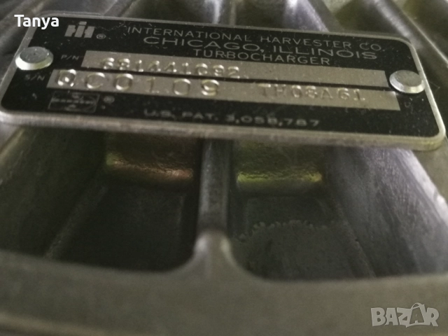 Турбо INTERNATIONAL HARVESTER V800 681441692,TH08A61, снимка 6 - Части - 52560999