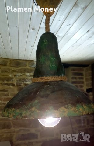 Ръчно изработена винтидж дизайнерска лампа "FANTASY WIZARDS HAT", снимка 6 - Декорация за дома - 45280797