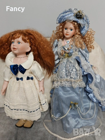 Порцеланови кукли 2 бр, снимка 2 - Колекции - 53120040