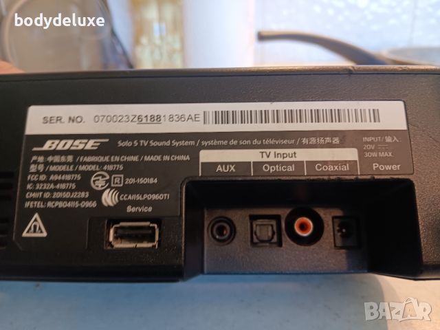 BOSE Solo 5 саунбар, снимка 5 - Bluetooth тонколони - 45189043