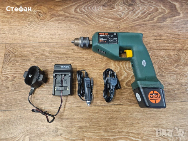 Бормашина Bosh PBM 7,2 VE 12  В отлично техническо и визуално състояние.