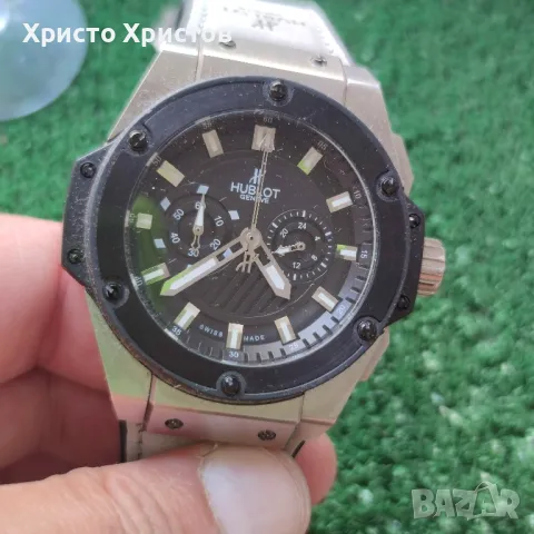 Мъжки луксозен часовник HUBLOT GENEVE BIG BANG KING 👑, снимка 1 - Мъжки - 46862244