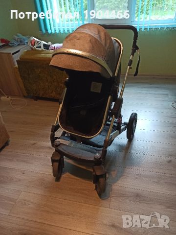 Бебешка количка Мони Гала, снимка 6 - Детски колички - 45369592