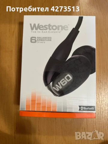 Нови Слушалки Hi-Fi Westone W60 Six-Driver True-Fit MMCX Audio and Bluetooth