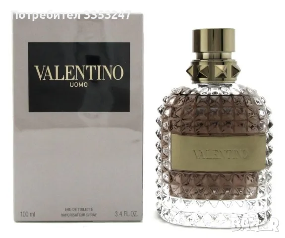 Valentino Uomo, снимка 1 - Унисекс парфюми - 47534926