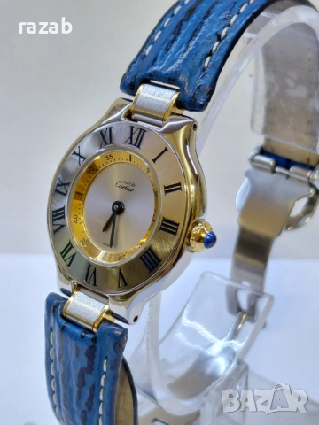 Cartier Must de Cartier 21, снимка 5 - Дамски - 52404409
