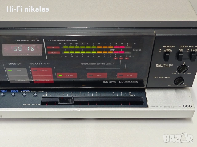 стерео касетъчен дек AIWA F660 AD-F660Z, снимка 5 - Декове - 53982066
