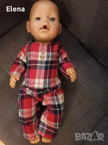 Пижама за кукла Бейби Борн 43см