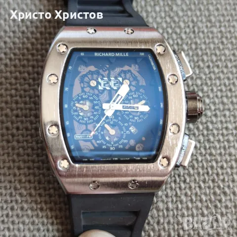 НА ЕДРО!!! Мъжки луксозни часовници Richard Mille , снимка 2 - Мъжки - 47016175