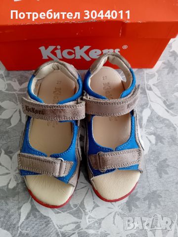 Kickers N27 ест.кожа сандали , снимка 3 - Детски сандали и чехли - 45222904