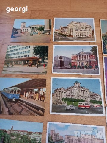 стари пощенски картички СССР Москва от 50-те години , снимка 7 - Колекции - 45331856