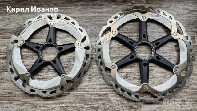 Ротори / дискове Shimano XT Ice tech Rt Mt 800 Freeza 203/180mm, снимка 1 - Части за велосипеди - 48925597