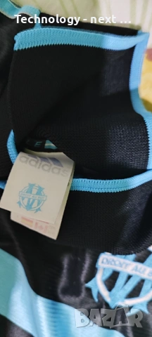 Оригинална ретро футболна тениска Olympic Marseille 99-00 third jersey, снимка 6 - Футбол - 53660740