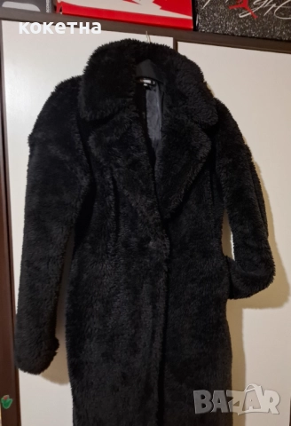 Missguided мъхесто палто, снимка 7 - Палта, манта - 52136937