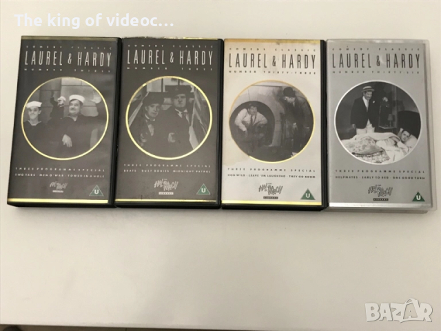 Видеокасети LAUREL & HARDY  VHS, снимка 1