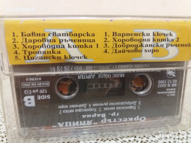 оркестър ЯНИЦА., снимка 2 - Аудио касети - 53386158