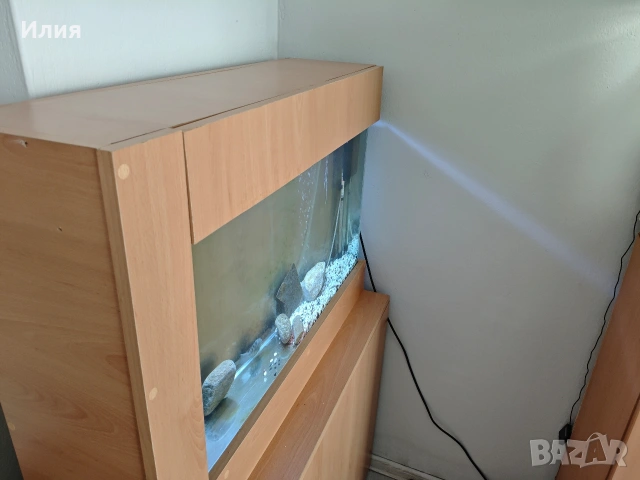 Аквариум с шкаф, снимка 2 - Аквариуми - 53745066