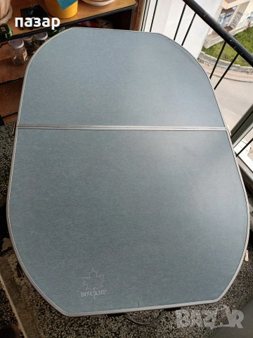 Маса с два стола метален комплект сгъваем, снимка 10 - Други стоки за дома - 52243360