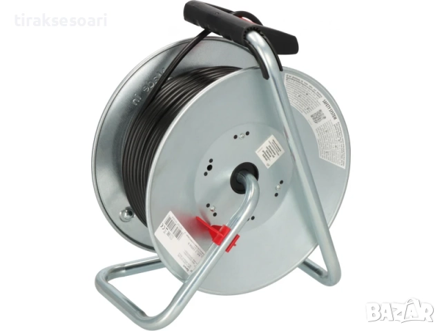 KraftRoyal Макара за кабел 3х2.5 мм, поцинкована стомана, 4 гнезда, снимка 3 - Други инструменти - 52418577