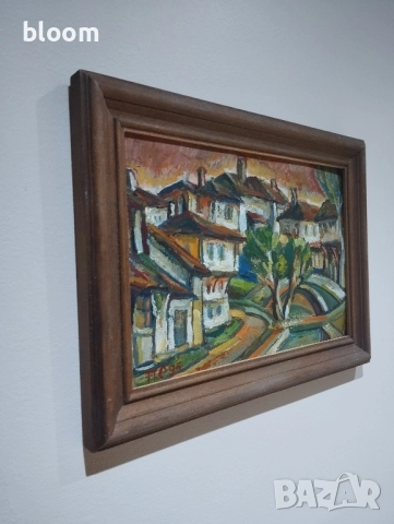 Картина "Село" , снимка 2 - Картини - 52195171