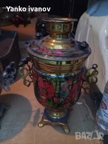 Самовар, снимка 2 - Антикварни и старинни предмети - 53751032