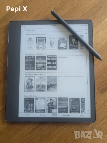 Електронен четец Kindle Scribe 10.2" Premium Pen/32GB - certified refurbished, неотварян