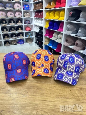 шапки с козирка gucci burberry louis vuitton , снимка 12 - Шапки - 51004313