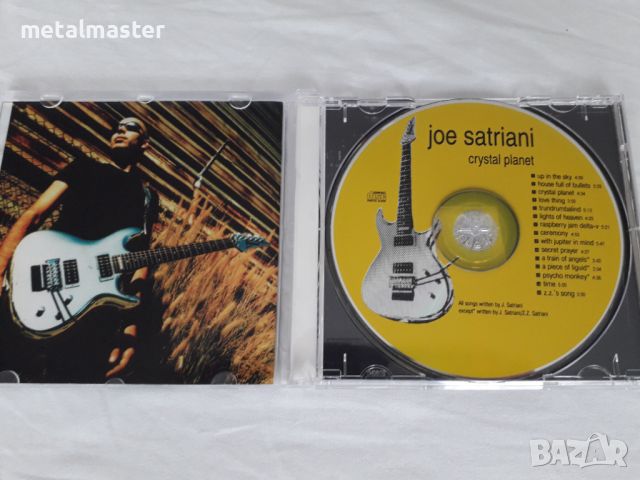 Joe Satriani - Crystal Planet (1998), снимка 3 - CD дискове - 46286742