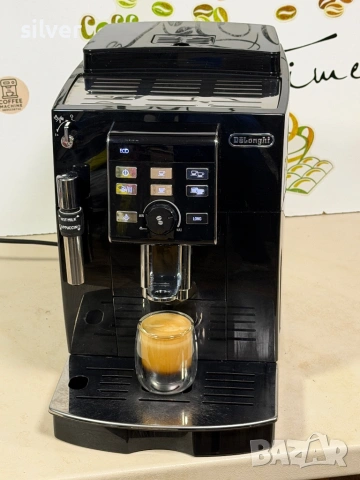 Кафемашина кафе автомат delonghi magnifica S с гаранция, снимка 3 - Кафемашини - 53171052