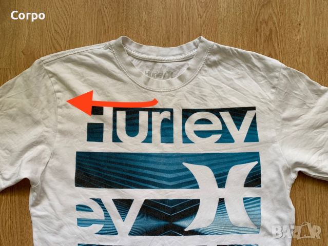 Тениска Hurley , снимка 3 - Тениски - 46399169