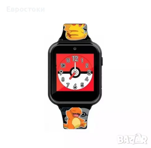 Интерактивен детски часовник Pokemon Pikachu, детски смарт часовник с камера, снимка 3 - Образователни игри - 46910737