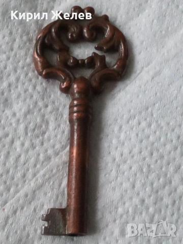 Стар рядък  ключ за врата 51924