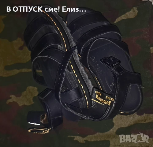 Сандали DrMartens оригинал естествена кожа.платформа, снимка 11 - Сандали - 51265773