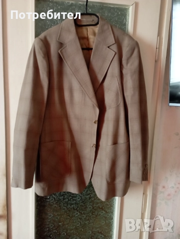  Мъжки костюм - сако и панталон   , снимка 4 - Костюми - 52519825