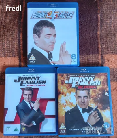 Джони Инглиш (Johnny English) Blu-ray колекция без бг суб, снимка 1 - Blu-Ray филми - 48133905