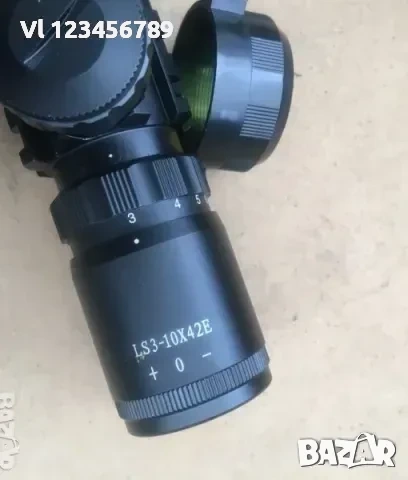 Райфълскоп /снайперна оптика с бързомер+ лазер 3-10X42E M9 , снимка 6 - Оборудване и аксесоари за оръжия - 53869434