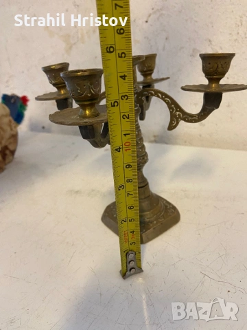 Свещници , снимка 10 - Антикварни и старинни предмети - 53278547