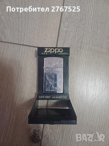 1998 година зипо zippo slim venetian бензинова запалка подарък, снимка 5 - Запалки - 52921048