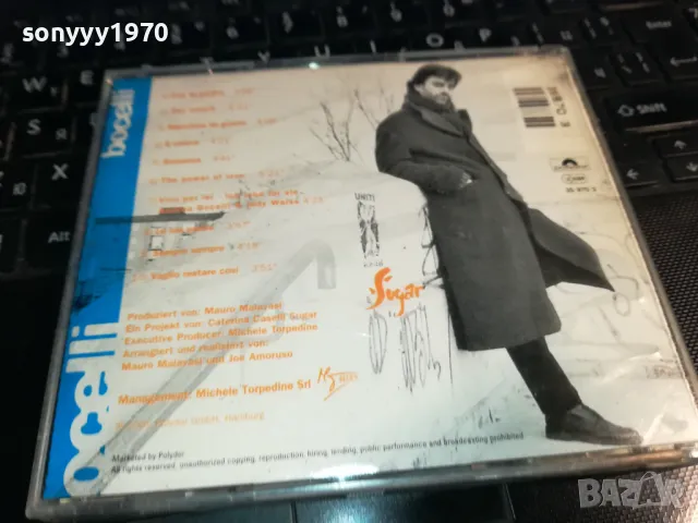 BOCELLI-ORIGINAL CD-ВНОС GERMANY 2912240735, снимка 8 - CD дискове - 48485780