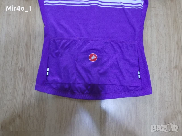 вело джърси castelli тениска екип блуза шосейно колоездене спорт дамско оригинално L, снимка 3 - Спортни екипи - 51190558