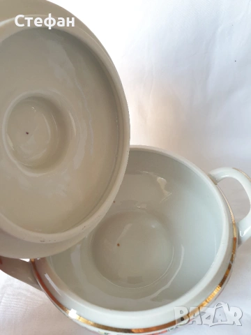 Порцеланова захарница изида, снимка 8 - Антикварни и старинни предмети - 54271239