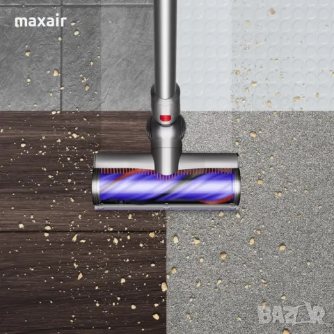 Вертикална прахосмукачка Dyson V8 Advanced SV25 Silver/Nickel *Безплатна доставка*Гаранция 2 години, снимка 6 - Прахосмукачки - 49770025