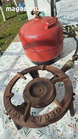 Газов котлон с газова бутилка
