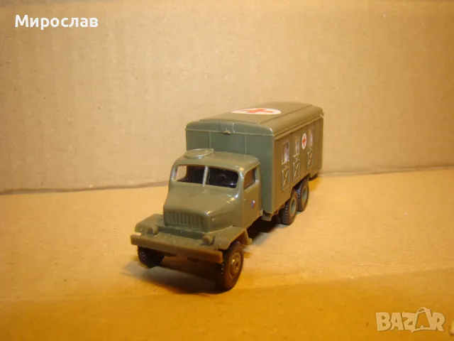 IGRA?? H0 1/87 PRAGA КАМИОН МОДЕЛ КОЛИЧКА ИГРАЧКА, снимка 2 - Колекции - 48492996