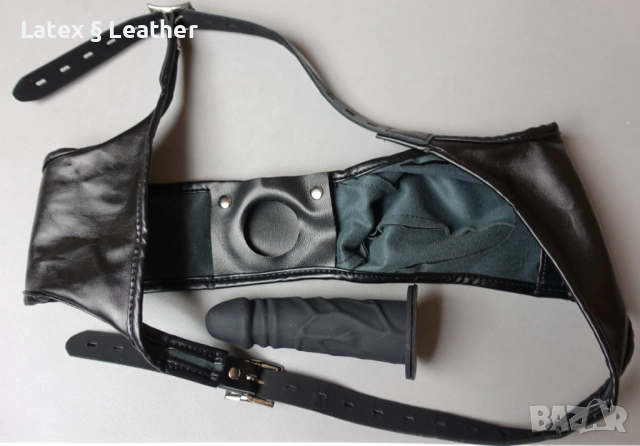 BDSM ново мъжко кожено бельо с регулация на размера, снимка 10 - Бельо - 53990942