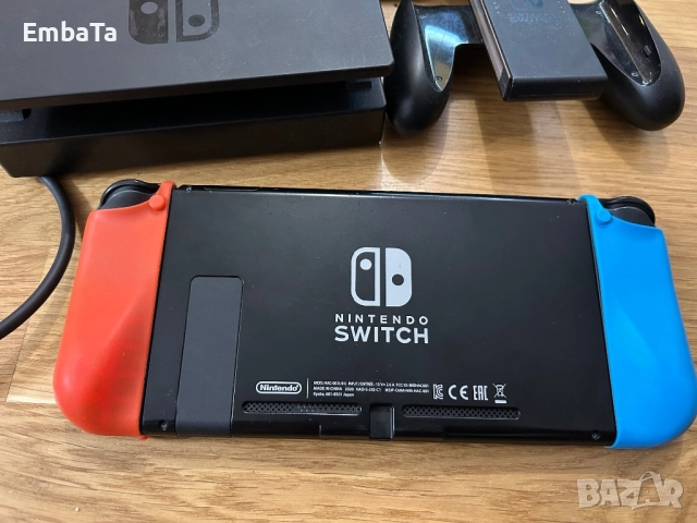 Конзола Nintendo switch пълен комплект, снимка 5 - Nintendo конзоли - 52949373