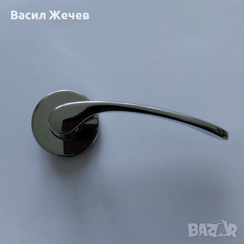 Комплект интериорни дръжки за врата – хром