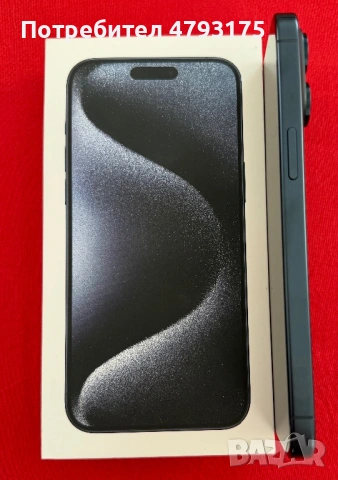 iPhone 15 Pro Max, 512 GB, Blue Titanium , снимка 5 - Apple iPhone - 54158663