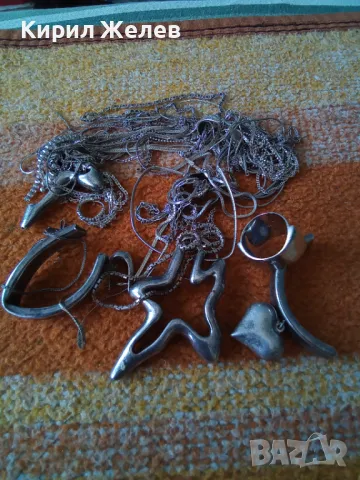 100 грама сребърни накити за поправка за реставрация за части или за материал 50648, снимка 6 - Колиета, медальони, синджири - 50238469