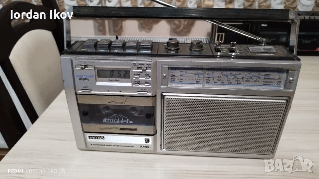 Philips d7419, снимка 5 - Радиокасетофони, транзистори - 46464068
